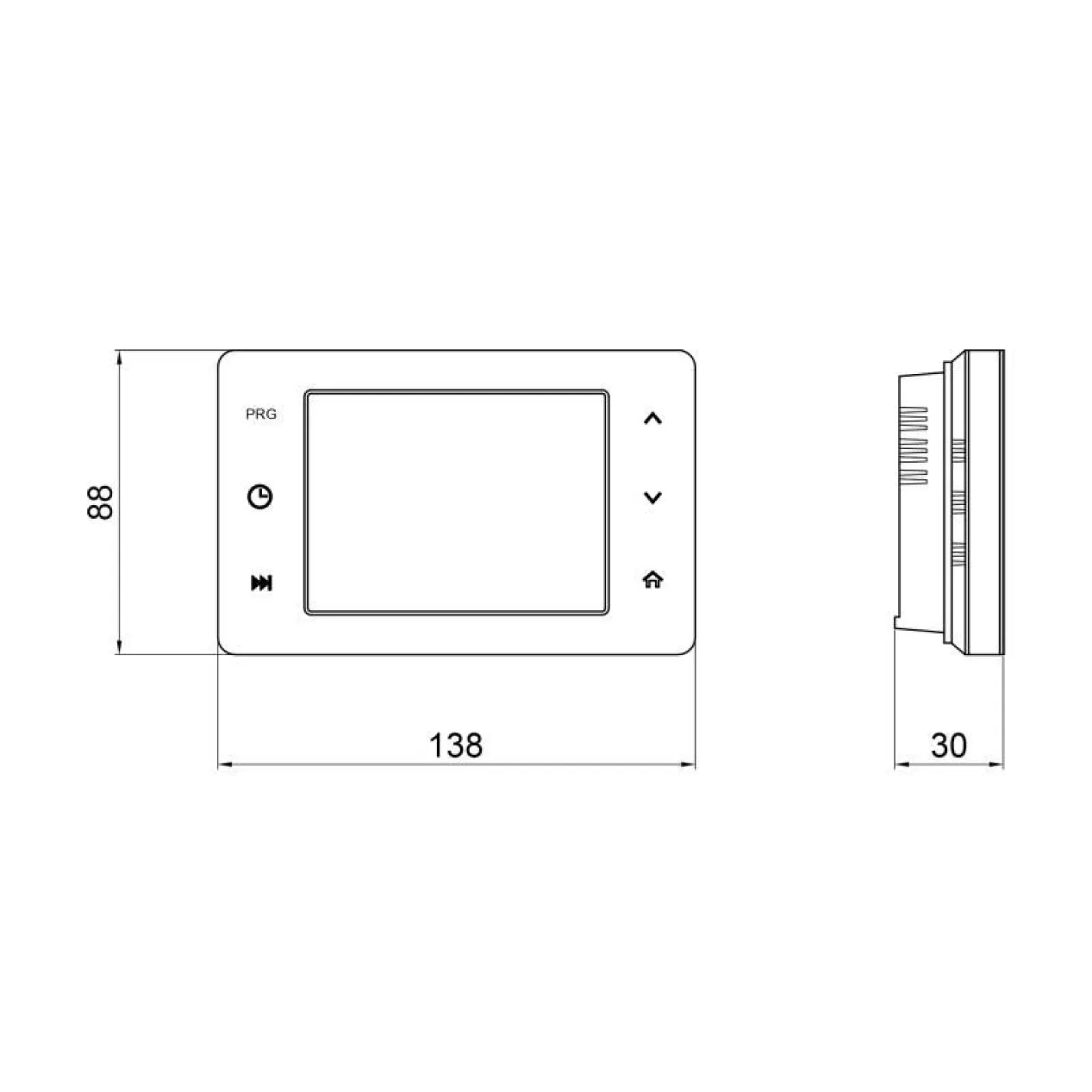 Недельный программируемый термостат Thermo Alliance TA2701WIFI с WiFi (TA2701WIFI) - Фото 3